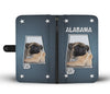 Pug Dog Print Wallet Case-Free Shipping-AL State