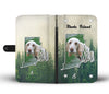 Cute Basset Hound Print Wallet Case-Free Shipping-RI State