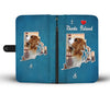 Cute Cavalier King Charles Spaniel Print Wallet Case-Free Shipping-RI State