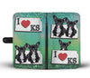 Lovely French Bulldog Print Wallet Case-Free Shipping-KS State