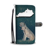 Irish Wolfhound Print Wallet Case-Free Shipping-KY State