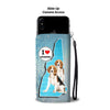 Lovely Beagle Print Wallet Case-Free Shipping-NH State