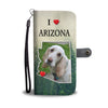 Lovely Basset Hound Print Wallet Case-Free Shipping-AZ State