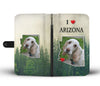 Lovely Basset Hound Print Wallet Case-Free Shipping-AZ State