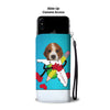 Beagle Puppy Print Wallet Case-Free Shipping-FL State