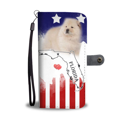 Chow Chow Dog Print Wallet Case-Free Shipping-FL State