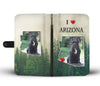 Cute French Bulldog Print Wallet Case-Free Shipping-AZ State