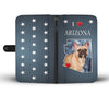 Lovely French Bulldog Print Wallet Case-Free Shipping-AZ State