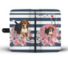 Amazing Beagle Print Wallet Case-Free Shipping-FL State