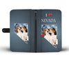 Cute Beagle Dog Print Wallet Case-Free Shipping-NV State