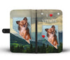 Lovely Chihuahua Print Wallet Case-Free Shipping-NV State