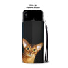 Abyssinian cat Print Wallet Case-Free Shipping-IL State