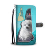 Cute Maltese Dog Print Wallet Case-Free Shipping-NH State