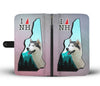 Siberian Husky Print Wallet Case-Free Shipping-NH State