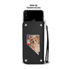 Yorkshire Terrier On Black Print Wallet Case-Free Shipping-NV State