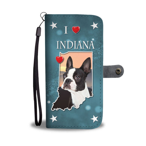 Amazing Boston Terrier Print Wallet Case-Free Shipping-IN State