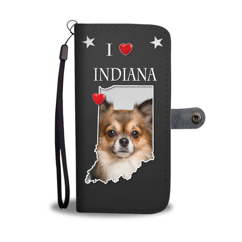 Amazing Chihuahua Print Wallet Case-Free Shipping-IN State