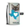 Birman Cat Print Wallet Case-Free Shipping-TX State
