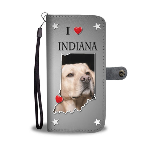 Cute Labrador Retriever Print Wallet Case-Free Shipping-IN State