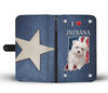 Lovely Maltese Dog Print Wallet Case-Free Shipping-IN State