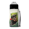 Rottweiler Dog Print Wallet Case-Free Shipping-IN States