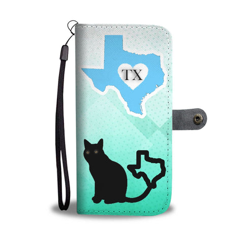 Amazing Chartreux Cat Print Wallet Case-Free Shipping-TX State