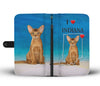 Abyssinian Cat Print Wallet Case-Free Shipping-IN State