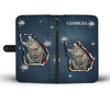 American Curl Cat Print Wallet Case-Free Shipping-GA State