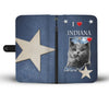 British Shorthair Cat Print Wallet Case-Free Shipping-IN State