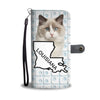 Ragdoll Cat Print Wallet Case-Free Shipping-LA State