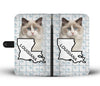 Ragdoll Cat Print Wallet Case-Free Shipping-LA State