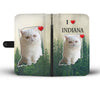 Cute Exotic Shorthair Cat Print Wallet-Free Shipping-IN State