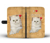 Persian Cat Print Wallet Case-Free Shipping-IN State