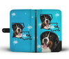 Bernese Mountain Dog Print Wallet Case-Free Shipping-LA State