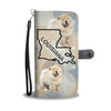 Chow Chow Dog Print Wallet Case-Free Shipping-LA State