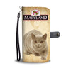 British Shorthair Cat Print Wallet Case-Free Shipping-MD State