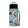 Havanese Dog Print Wallet Case-Free Shipping-NY State