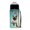 Balinese Cat Print Wallet Case-Free Shipping-MD State