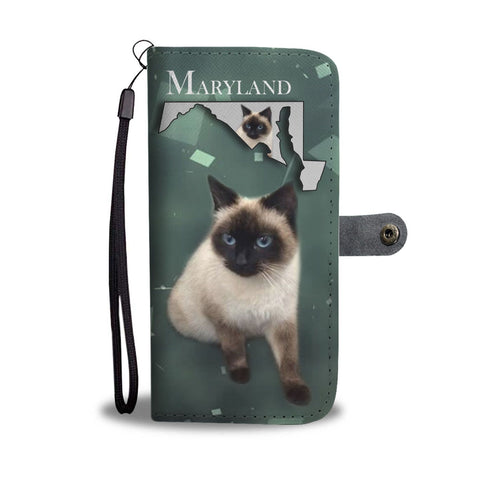Amazing Balinese Cat Print Wallet Case-Free Shipping-MD State