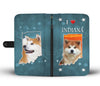 Cute Akita Dog Print Wallet Case-Free Shipping-IN State