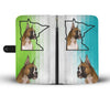 Boxer Dog Print Wallet Case-Free Shipping-MN State