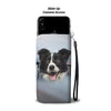 Border Collie Print Wallet Case-Free Shipping-IN State