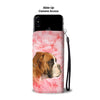 Boxer Dog Print Wallet Case-Free Shipping-IN State