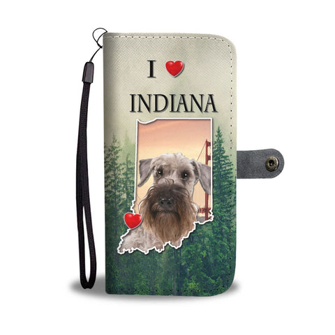 Cesky Terrier Print Wallet Case- Free Shipping-IN State