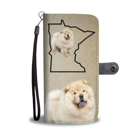 Chow Chow Print Wallet Case-Free Shipping-MN State