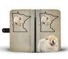 Chow Chow Print Wallet Case-Free Shipping-MN State