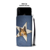 Rough Collie Print Wallet Case-Free Shipping-IN State