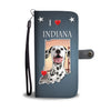 Cute Dalmatian Dog Print Wallet Case-Free Shipping-IN State