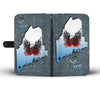 Gun And Skull Print Limited Edition Wallet Case-Free Shipping-ME State