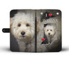 Cute Labradoodle Print Wallet Case-Free Shipping-IN State